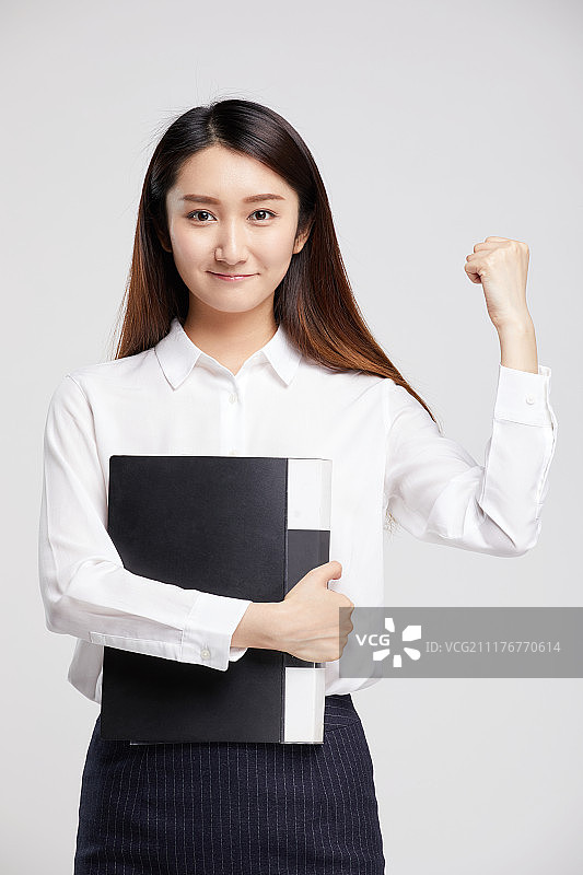 办公的职场女性图片素材