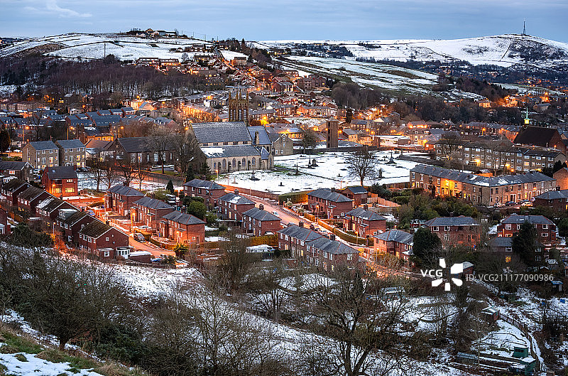 英国大曼彻斯特郡莫斯利图片素材