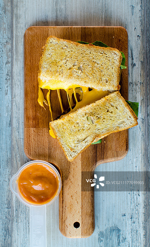 奶酪汉堡图片素材