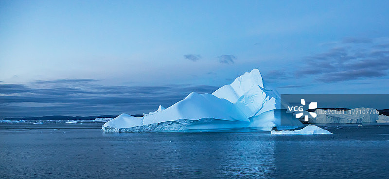 迪斯科湾冰山图片素材