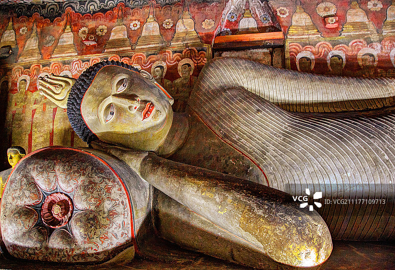 卧佛像图片素材