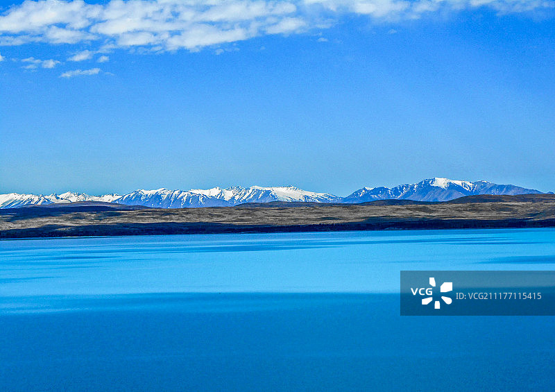 普卡基湖，新西兰图片素材