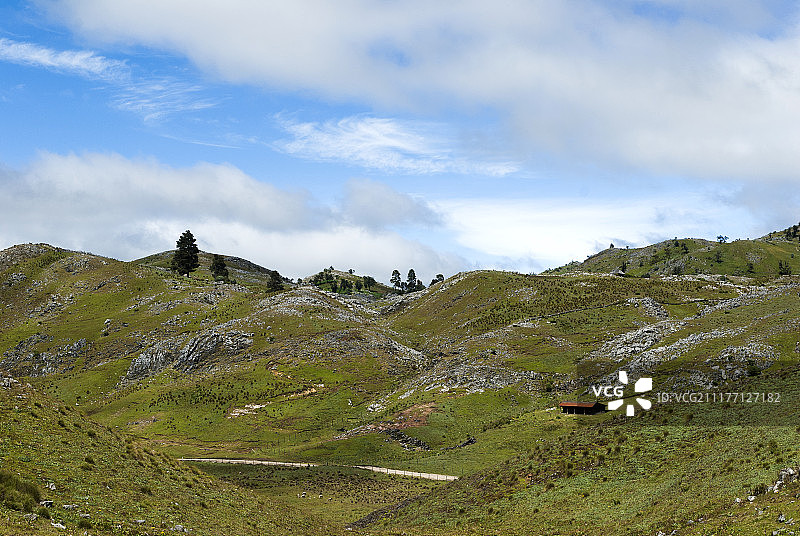 危地马拉韦韦特南戈山脉风光图片素材