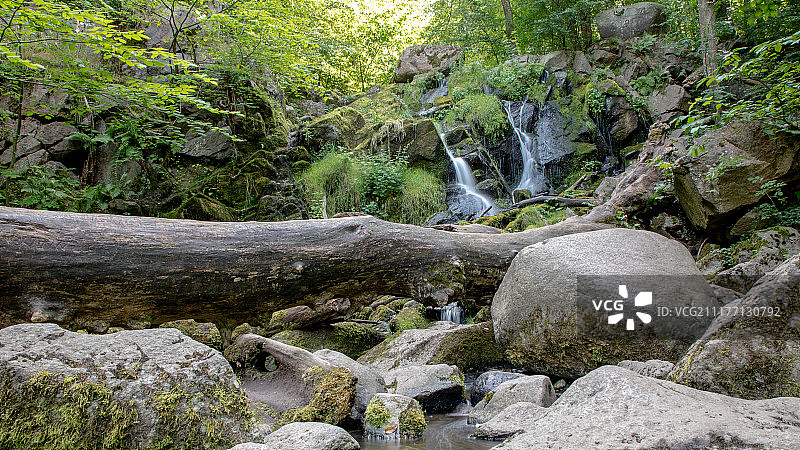 丹麦最大的瀑布图片素材