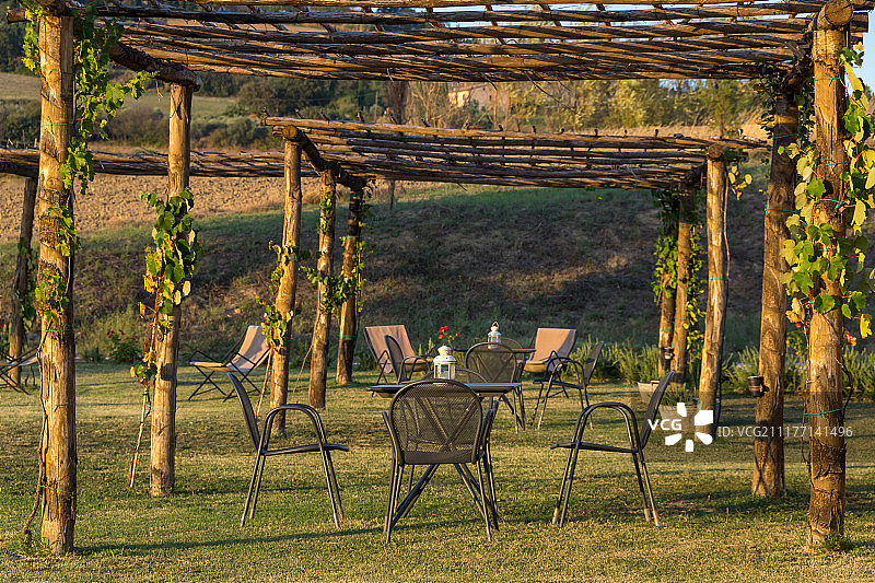 等待日落图片素材