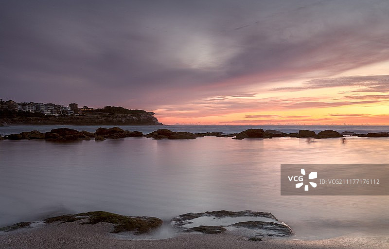 勃朗特日出图片素材