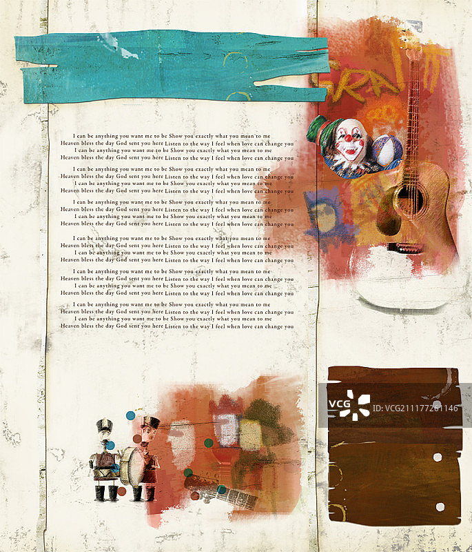 复古风格插画图片素材