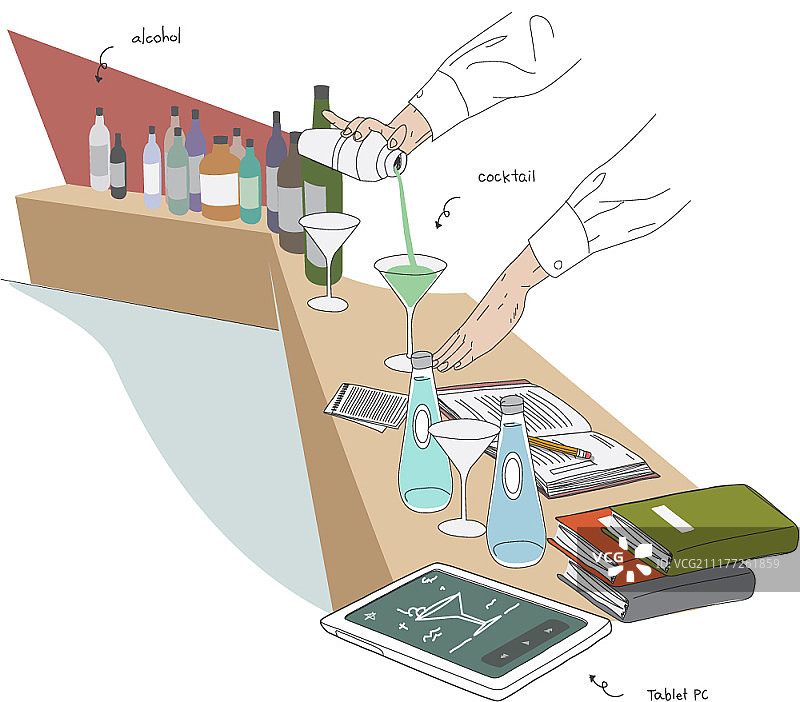 教育概念矢量插图图片素材