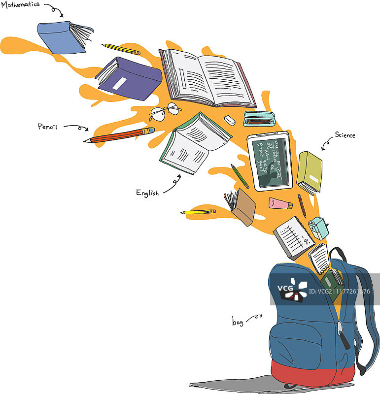 教育概念矢量插图图片素材