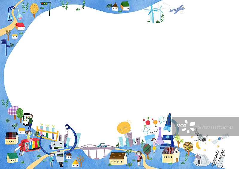 教育概念插画图片素材