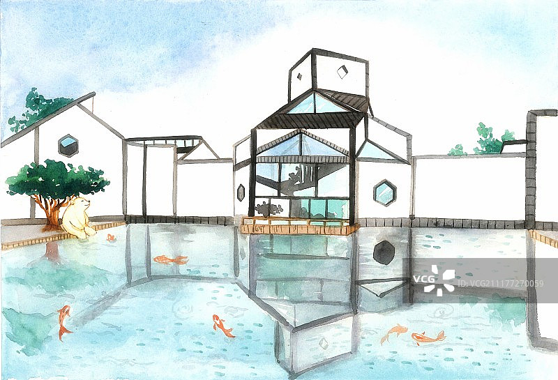 苏州博物馆图片素材