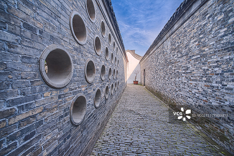 江苏扬州个园图片素材