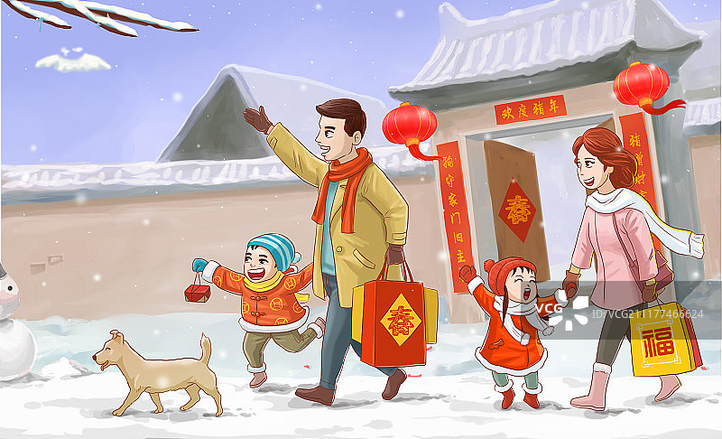 欢度春节图片素材