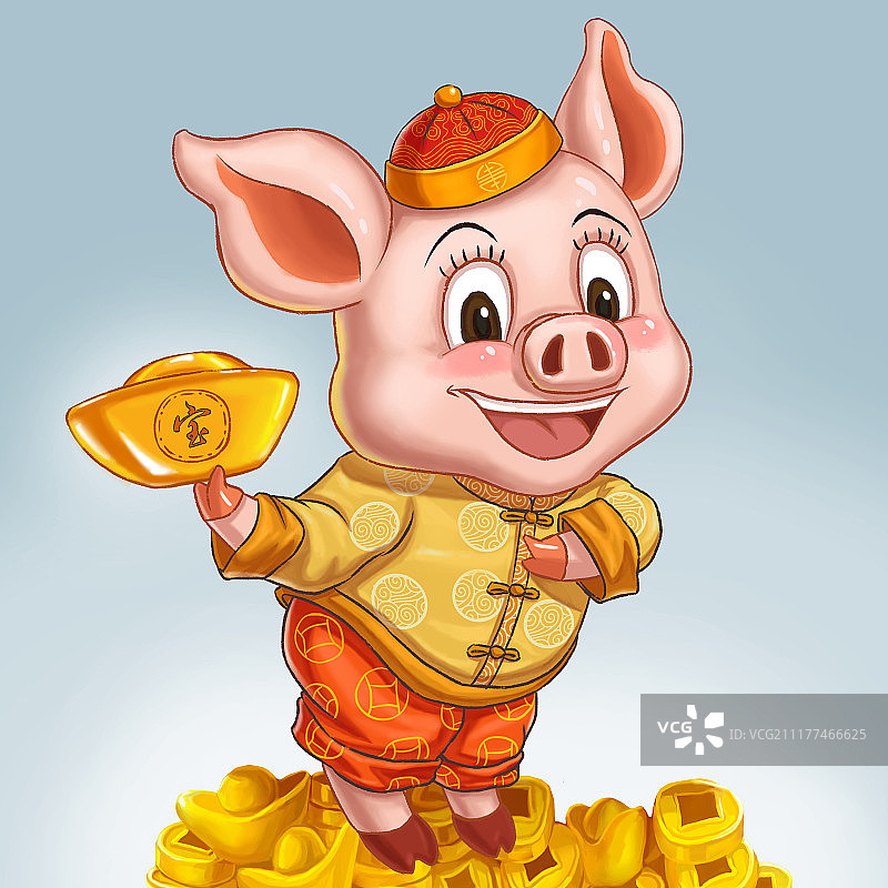 欢度猪年图片素材