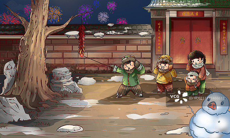 欢度新年图片素材