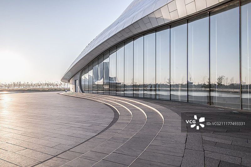 现代城市建筑广场图片素材