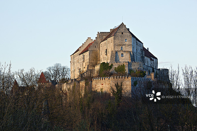 德国博格豪森城堡图片素材