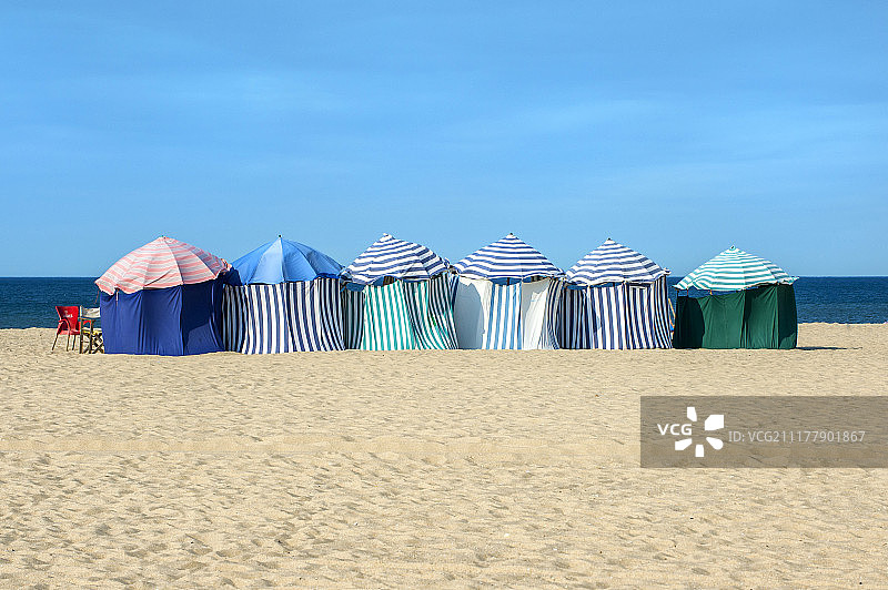 葡萄牙科英布拉区菲盖拉达福什海滩风光图片素材