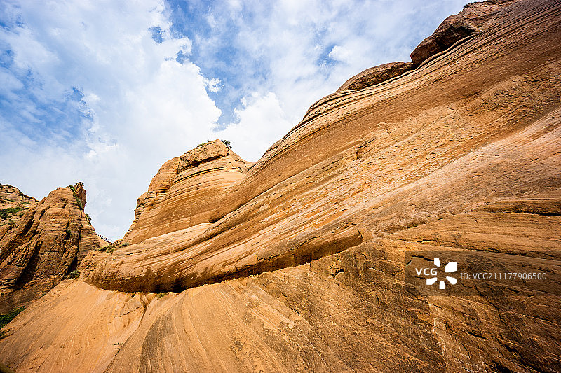 波浪谷自然风景图片素材