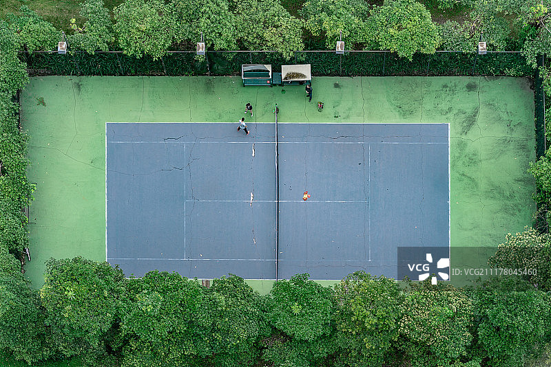 羽毛球场badminton court图片素材