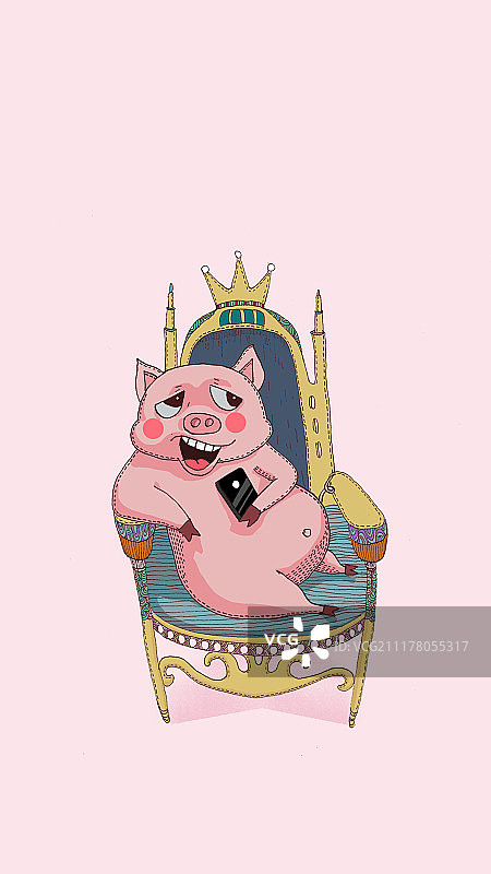 蠢猪图片素材