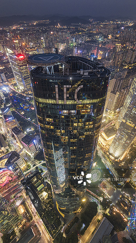 广州塔与珠江新城景观图片素材