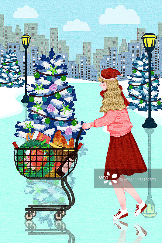 小清新可爱圣诞节系列图片素材