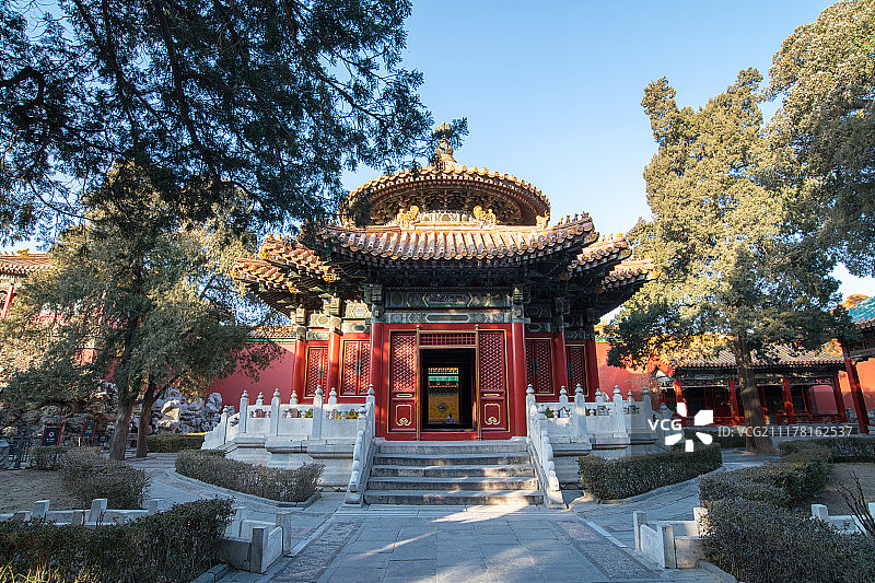 故宫御花园图片素材