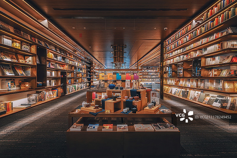 西安言几又书店图片素材
