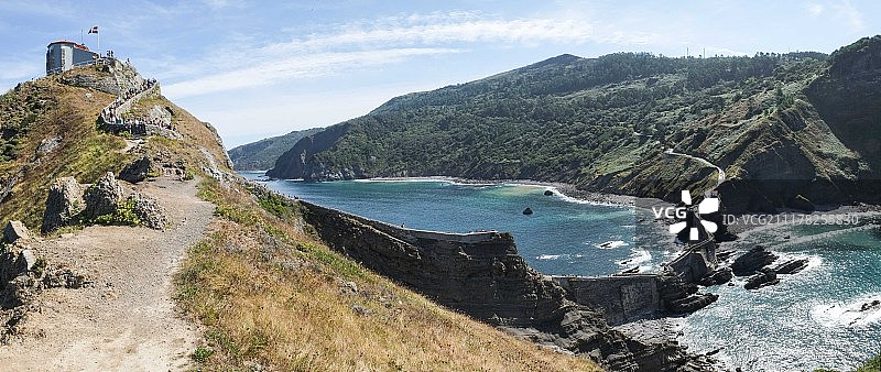 圣胡安德加兹特鲁加特图片素材