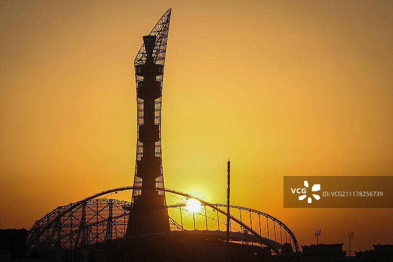 哈里发体育场图片素材