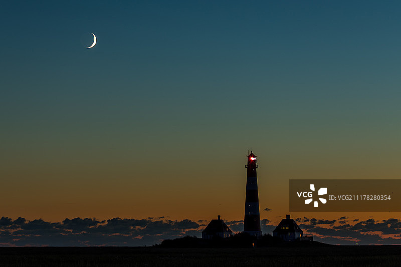 韦斯特海弗灯塔图片素材