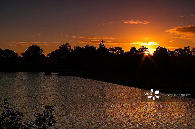 Sywell 1的日出图片素材