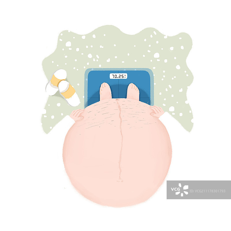 怀孕系列-晚期胖成球图片素材