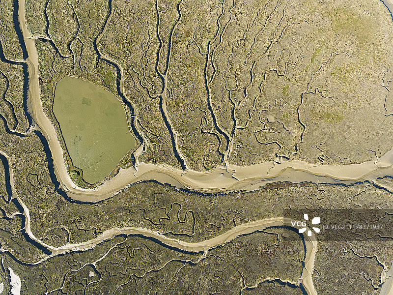 法国诺曼底卡朗唐运河图片素材