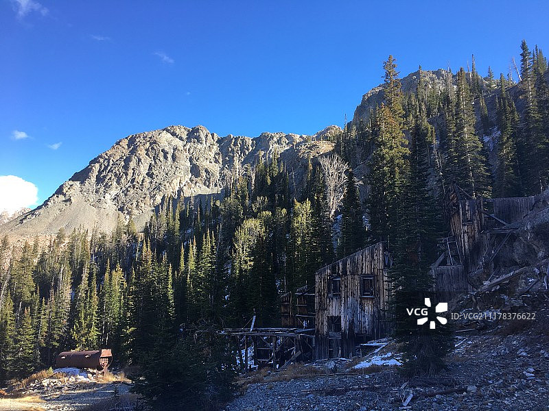 博尔德城鬼镇图片素材