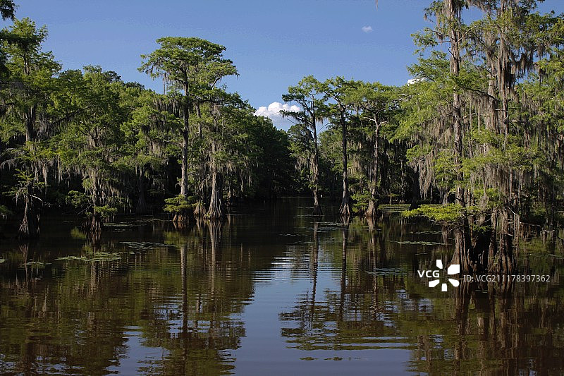 卡多湖风光图片素材