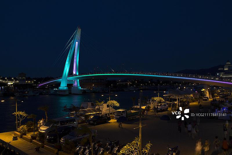 情人桥图片素材