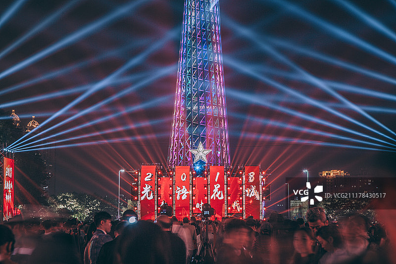 2018广州国际灯光节图片素材