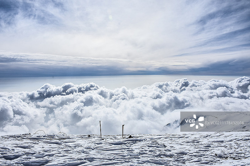 天空之上图片素材