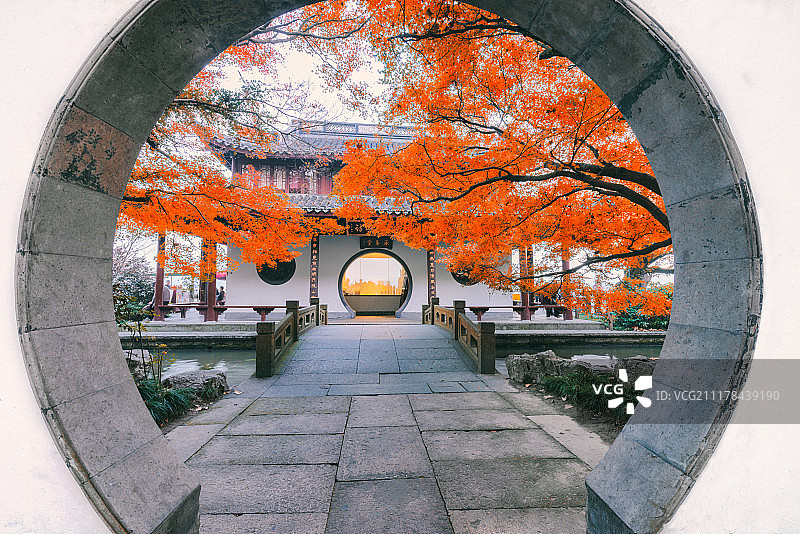 平湖秋月图片素材