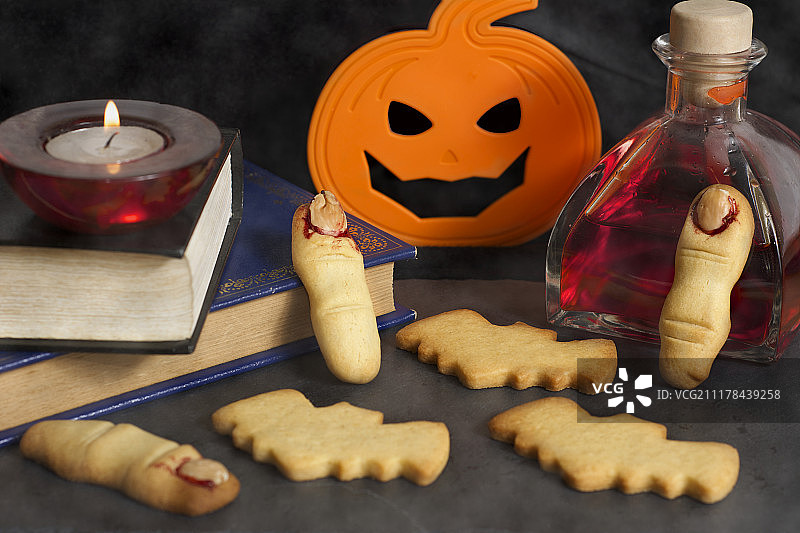 万圣节饼干图片素材