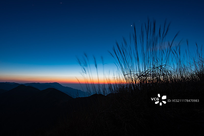 太子尖黎明图片素材