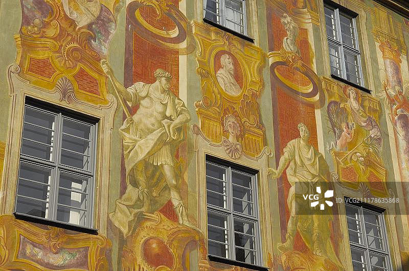 班贝格老市政厅：联合国教科文组织世界遗产图片素材