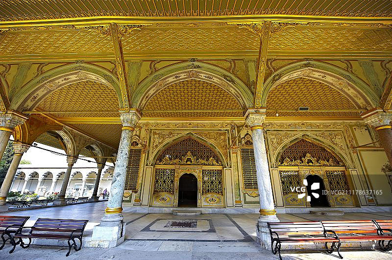 土耳其伊斯坦布尔托普卡帕宫的帝国议会大厦，亚洲图片素材