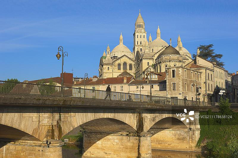 圣弗龙特大教堂，佩里格，多尔多涅省，阿基坦大区，法国，欧洲图片素材