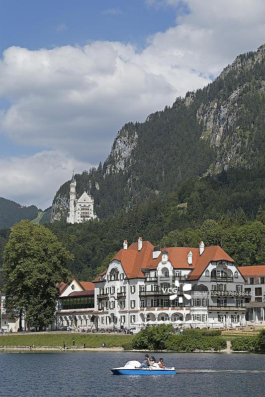 新天鹅堡与巴伐利亚国王博物馆图片素材