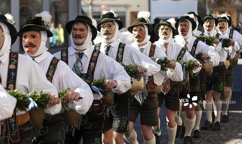 谢伦鲁尔狂欢游行图片素材