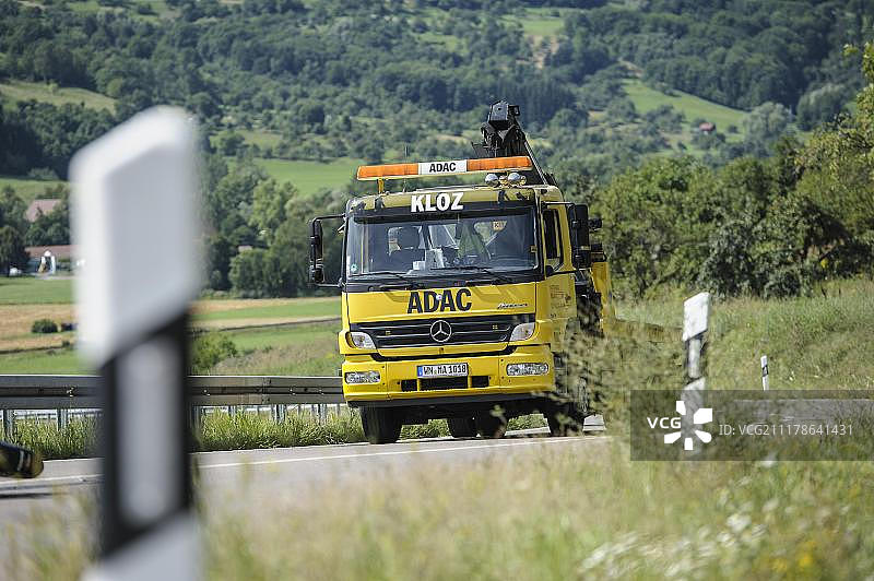 ADAC车辆，巴登-符腾堡州，德国，欧洲图片素材