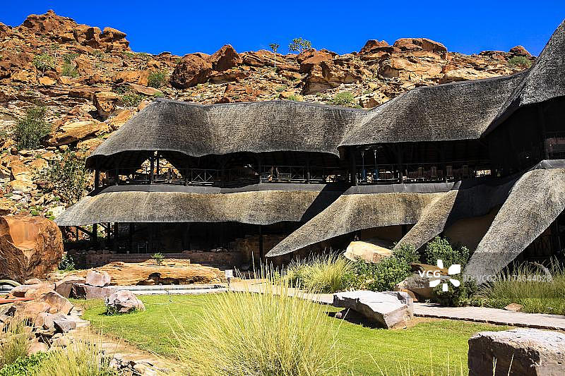 颓废方丹乡村小屋（纳米比亚达马拉兰颓废方丹，非洲）图片素材